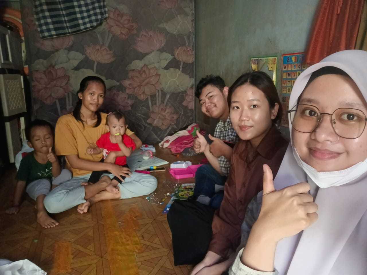 KUNJUNGAN KETIGA ADEK DELISHA