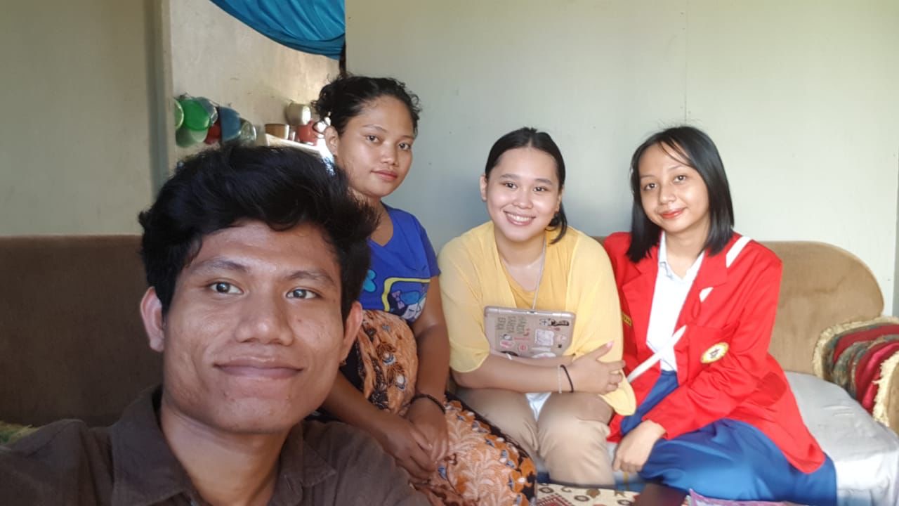 Kunjungan kedua bersama ibu kamalia 
