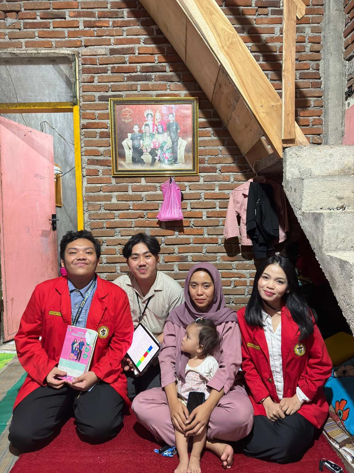 KUNJUNGAN KELIMA BERTEMU DENGAN ADIK  RAISYA BESERTA DENGAN KELUARGA LAINNYA