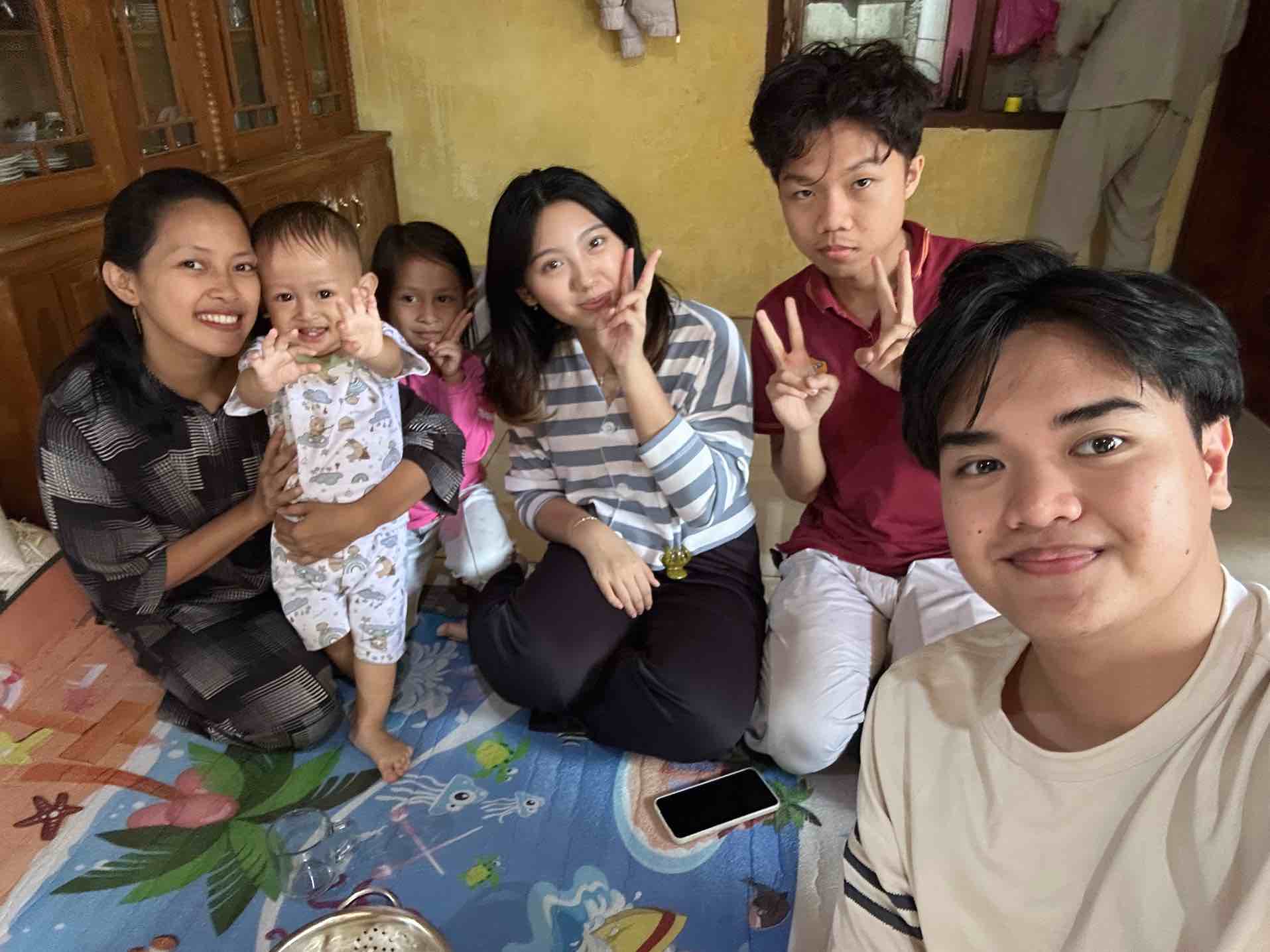 Kunjungan keenam dengan ibu Selvia dan adik Kiandra (20 April 2025)