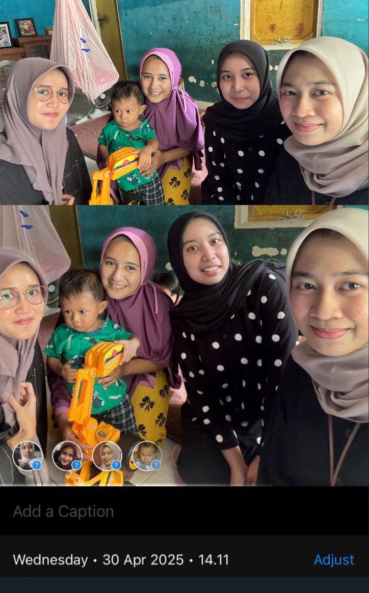 Kunjungan ke-Lima bersama Ibu Nur Afika dan Adik Fajar