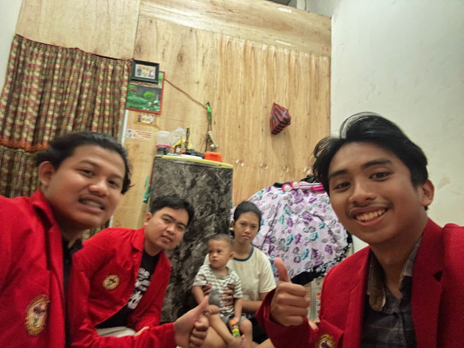Kunjungan kelima ke hunian ibu fatimah dan adik zaka