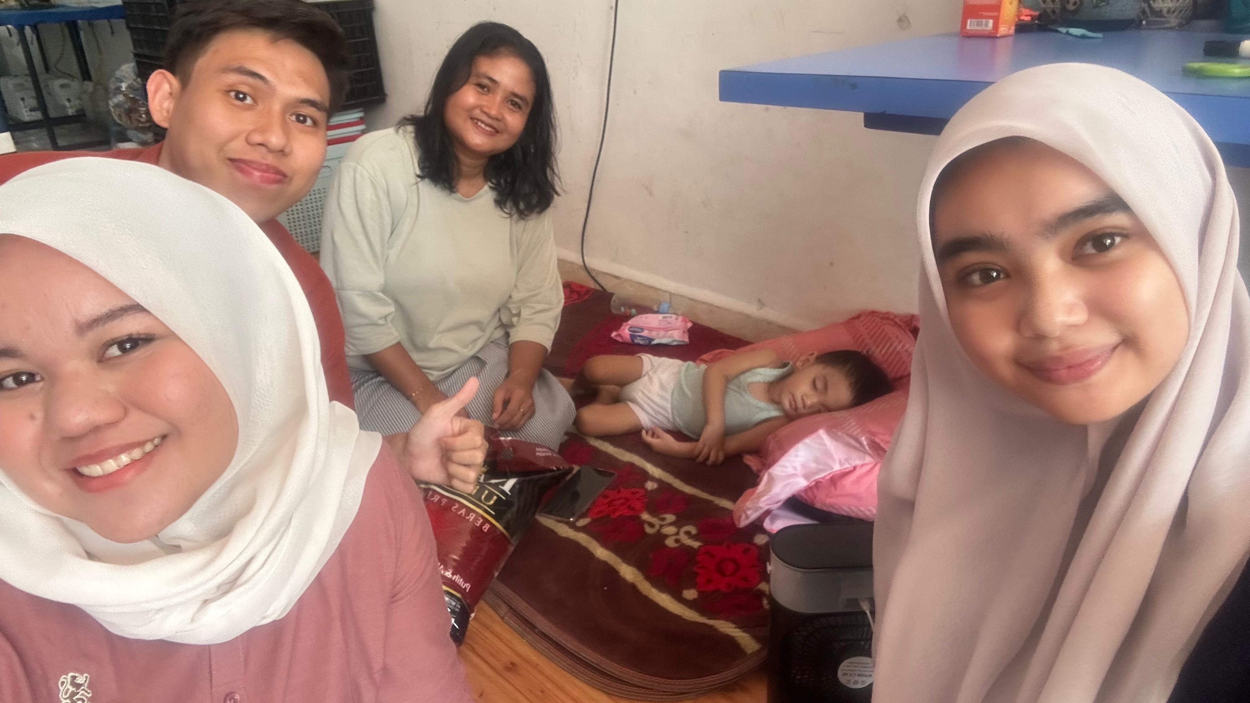 kunjungan ke-4 ibu Andi Rien Nugrawati