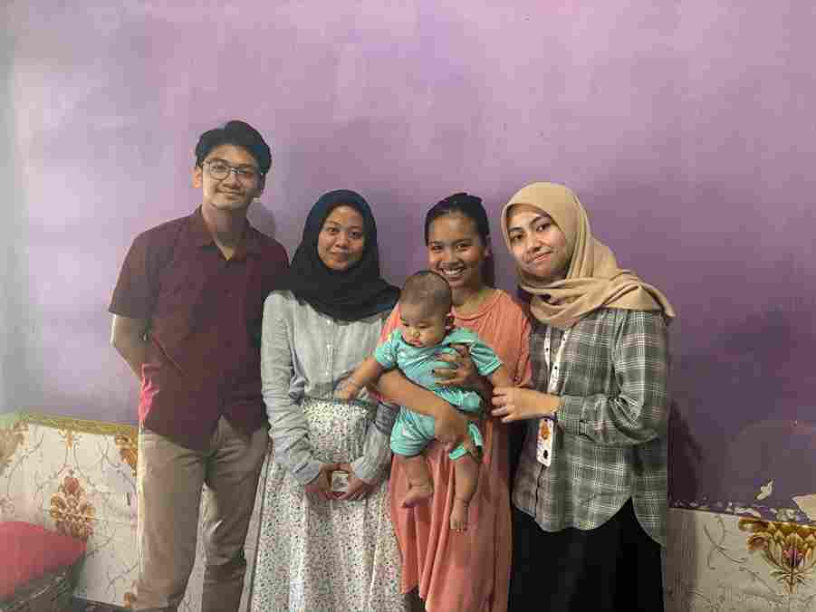 Kunjungan Keempat bersama Ibu Sabila 🧕🏼 dan Adek Sakheel 👼🏻