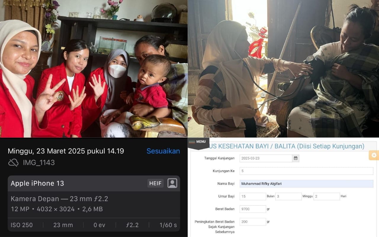Kunjungan ke-5 bersama ibu amalia dan Adik Rifky (23 Maret 2025)