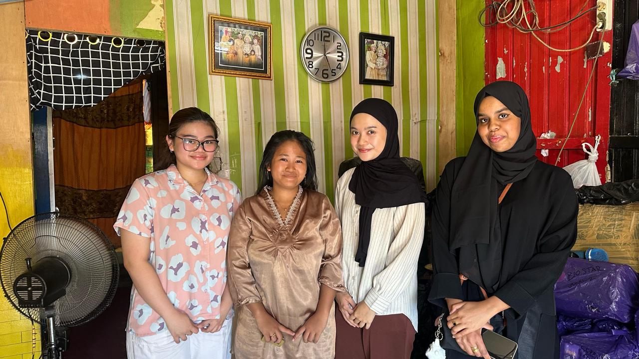 Kunjungan ke-5 Bertemu dengan ibu putri dan bayi rifki (12 April 2025)