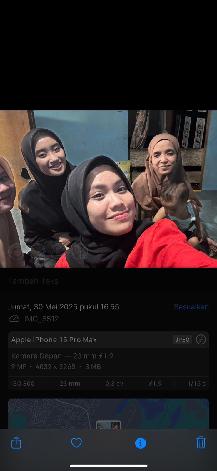 Kunjungan kelima bersama ibu Suci dan adek Alif