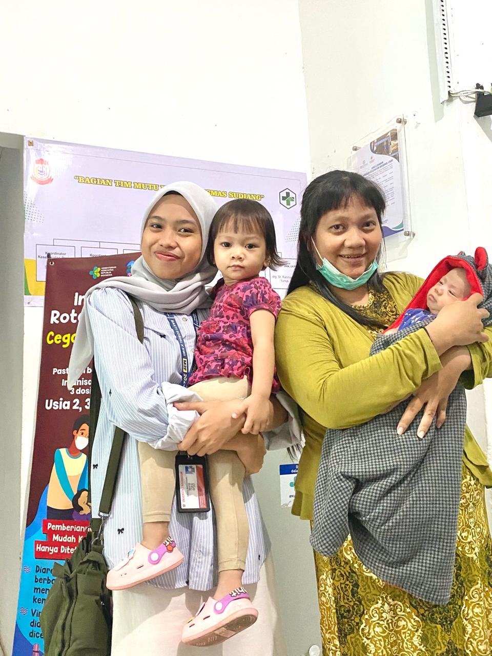 Kunjungan Pertama P2KD III pada 7 Oktober 2025 : pemeriksaan Antropometri , Edukasi Manajemen Laktasi dan Asi Eksklusif serta Tumbuh Kembang Anak dan Imunisasi.