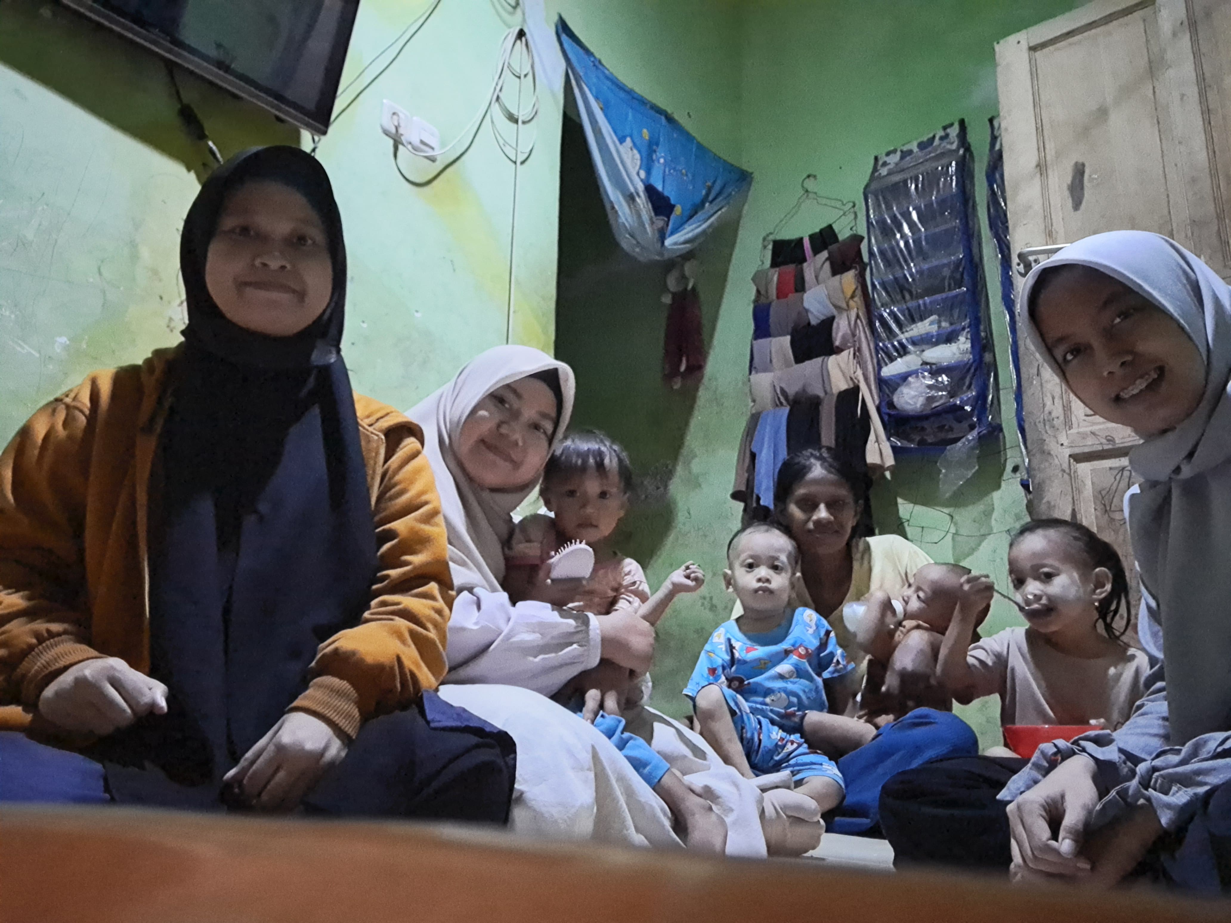 Kunjungan kelima di tempat tinggal ibu ramlah yang baru (27 Februari 2025)