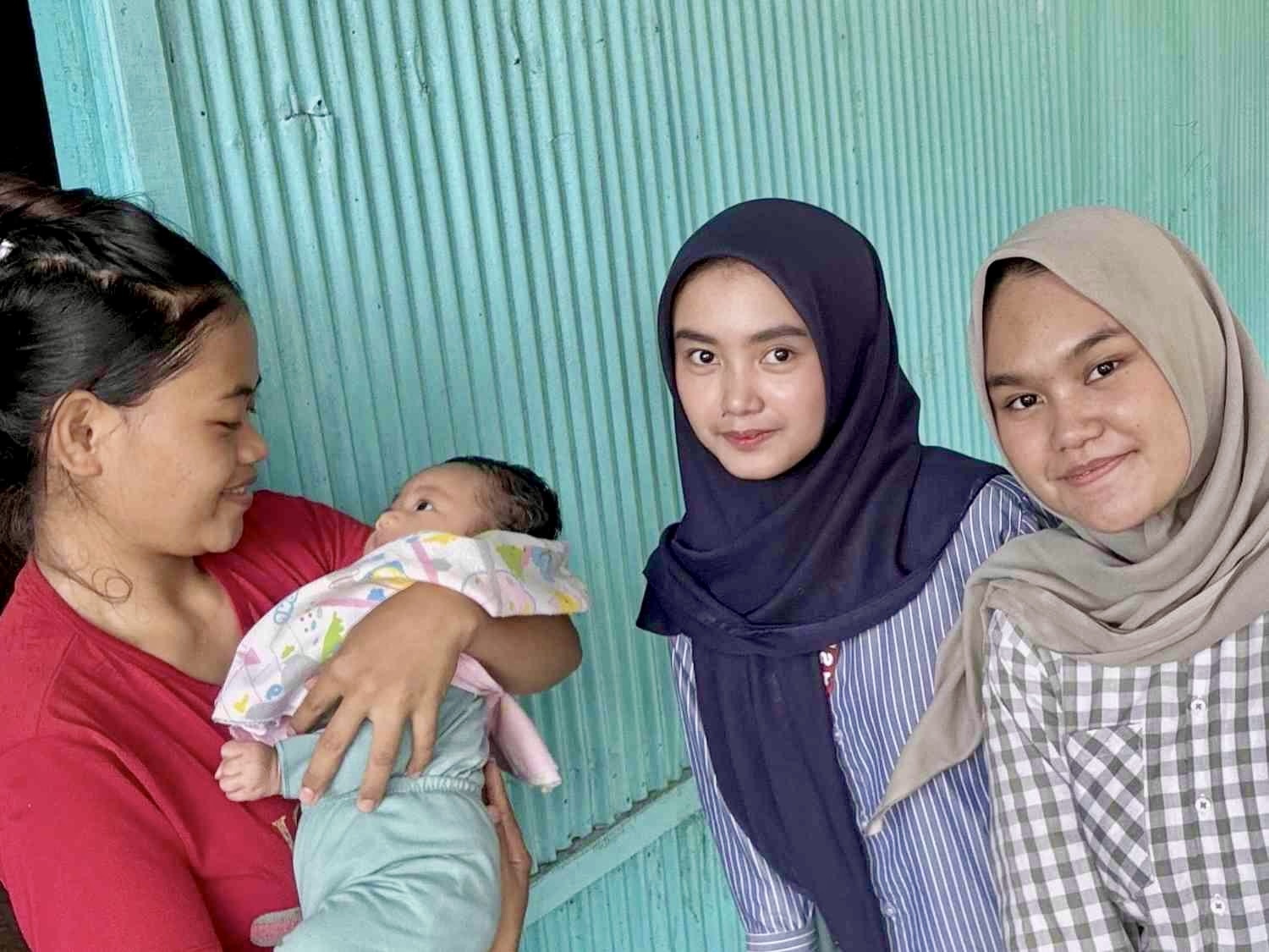 Kunjungan Ketiga dengan Ibu Warianti dan Adek Gracia (15 Maret 2024)