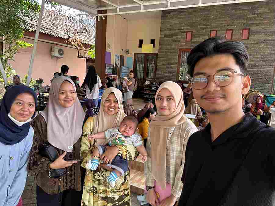 Kunjungan Ketiga bersama Ibu Sabila 🧕🏼 dan Adek Sakheel 👼🏻