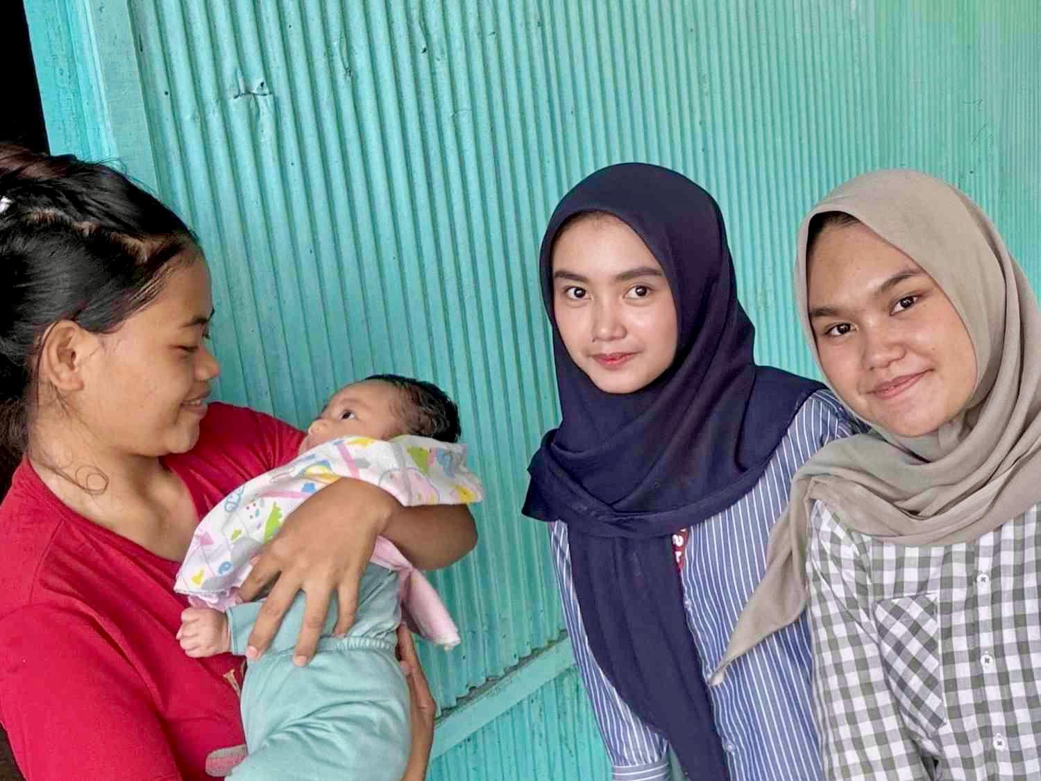Kunjungan Ketiga dengan Ibu Warianti dan Adek Gracia 