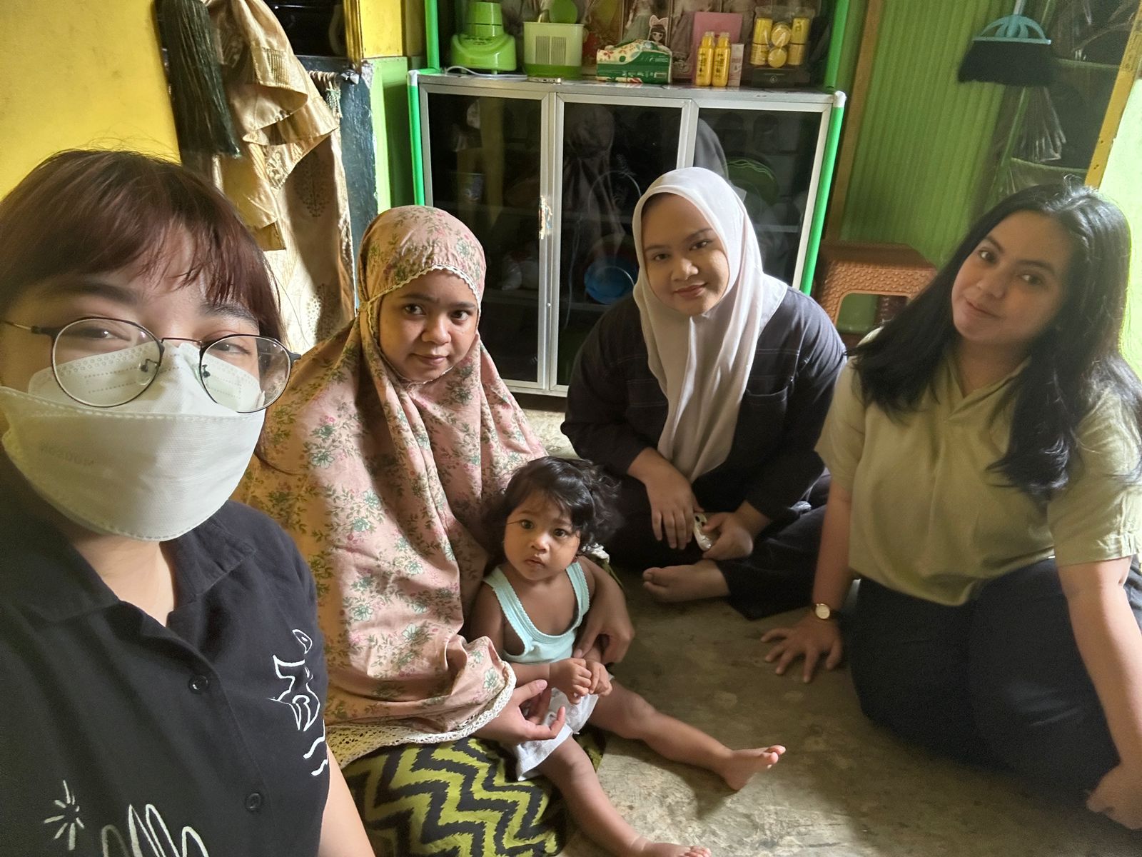 Kunjungan Kedua Bersama Ibu Sri dan Adek Shaffana