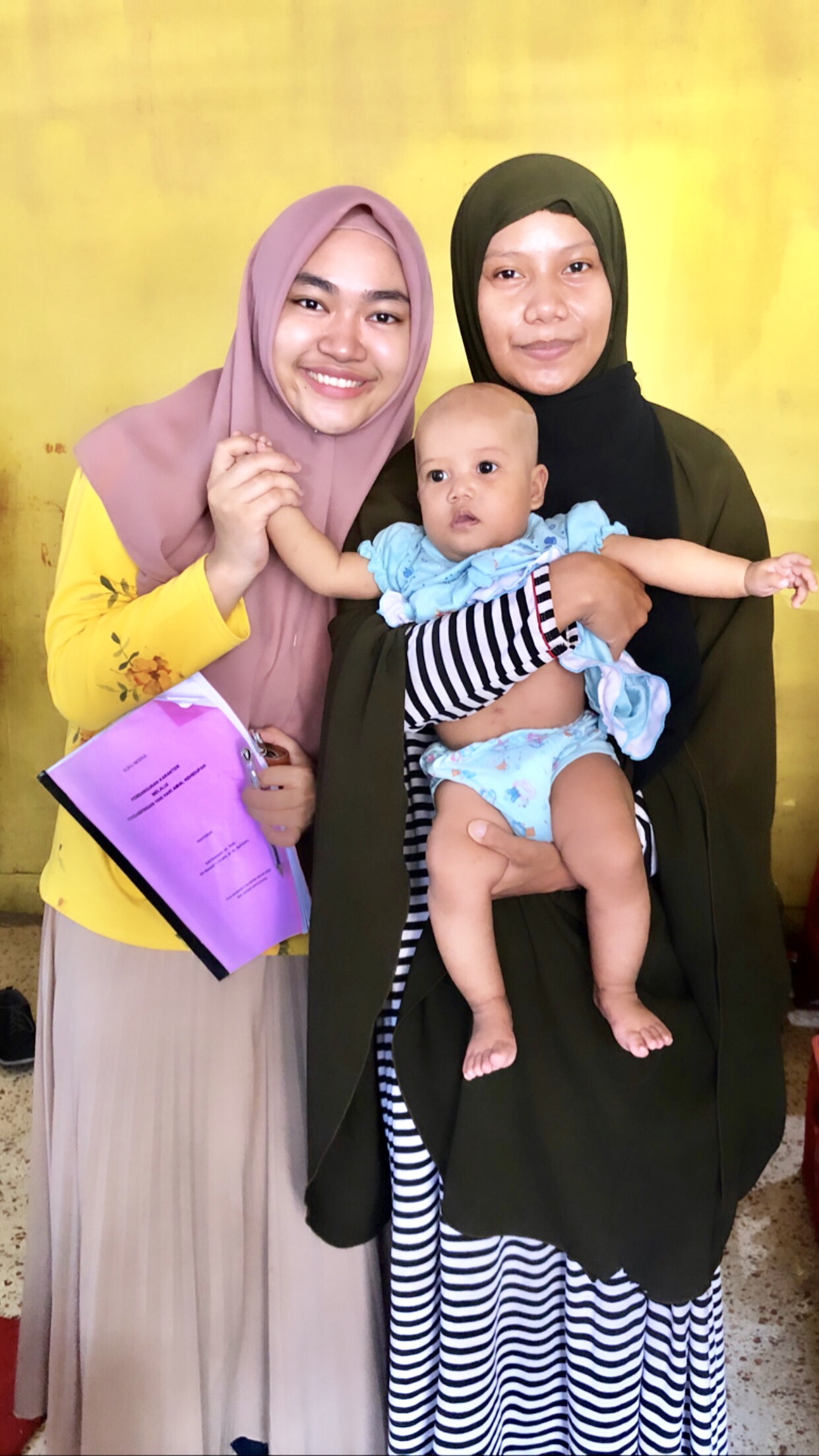 kunjungan kedua program 1000 hari awal kehidupan dengan berbagi cerita