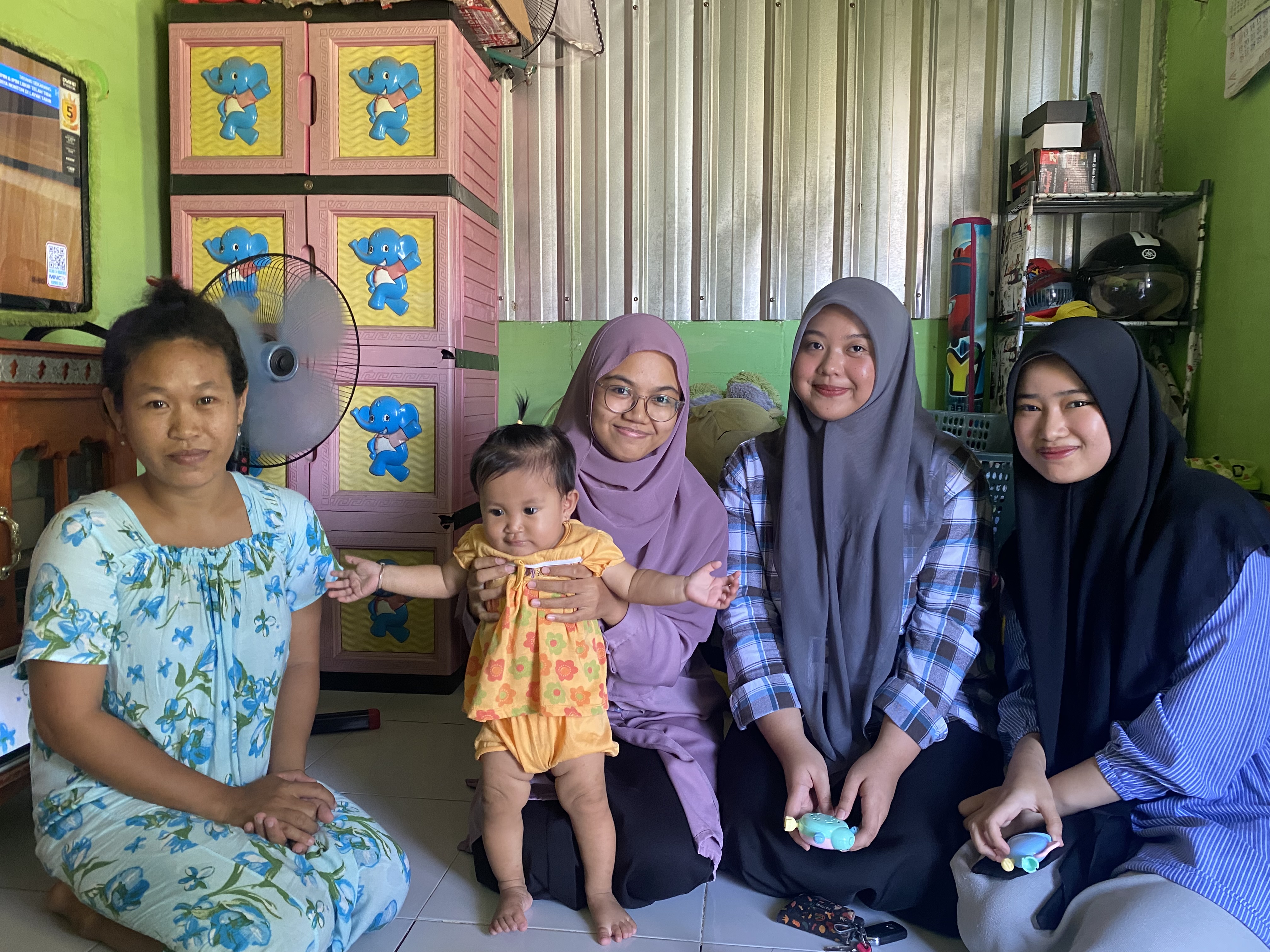 KUNJUNGAN KEDUA BERSAMA IBU YULIANTI DAN ADEK FANY