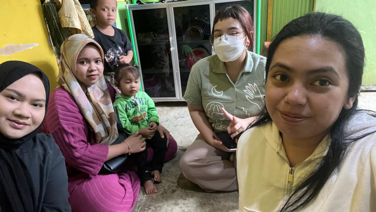 Kunjungan Keempat Bersama Ibu Sri dan Adek Shaffana