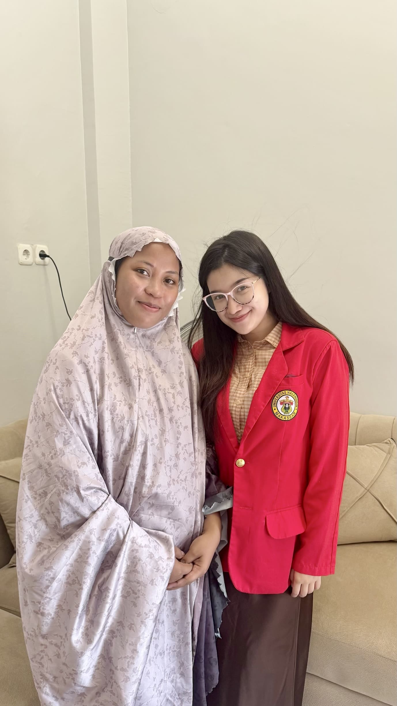 Kunjungan pertama dengan Ibu Indah 