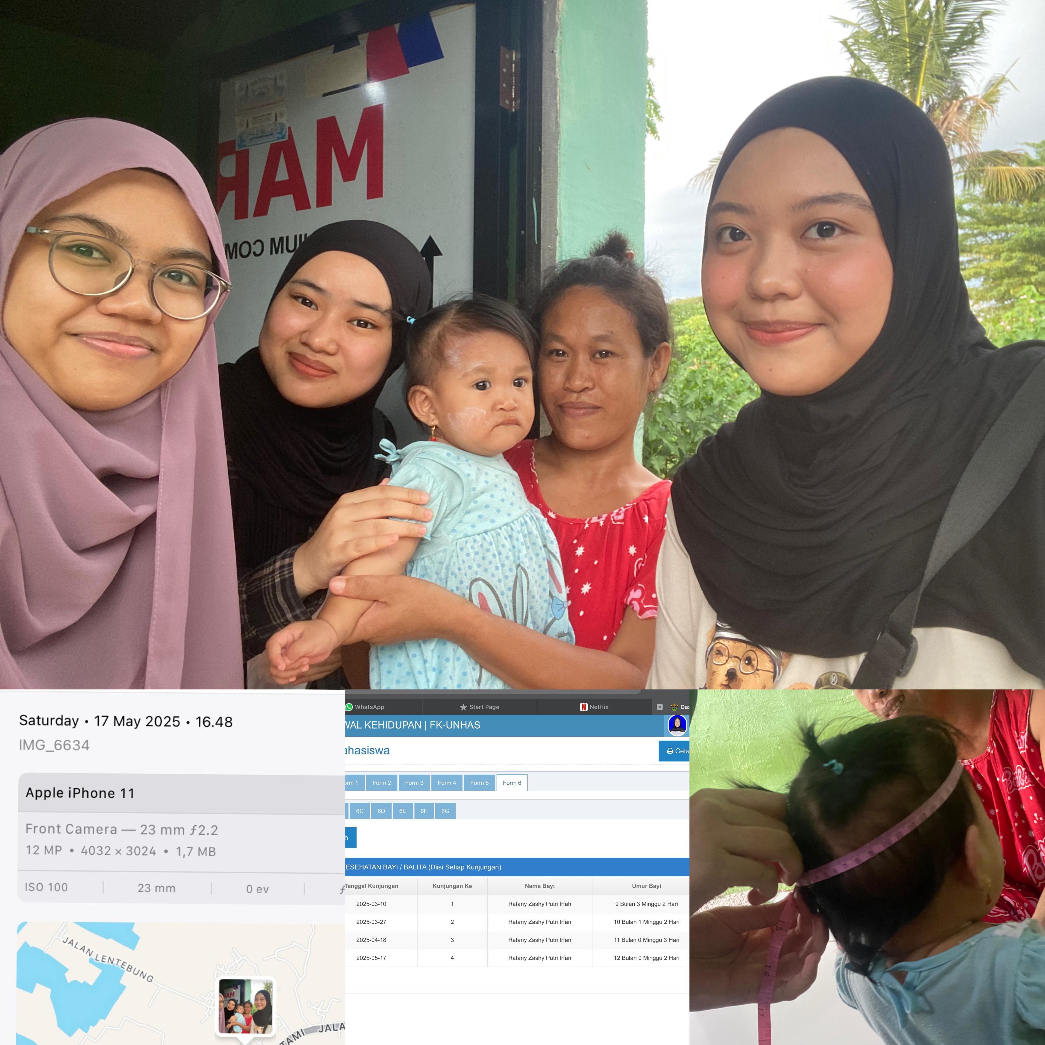 Kunjungan Ke-4 dengan Ibu Yulianti dan Adik Fany