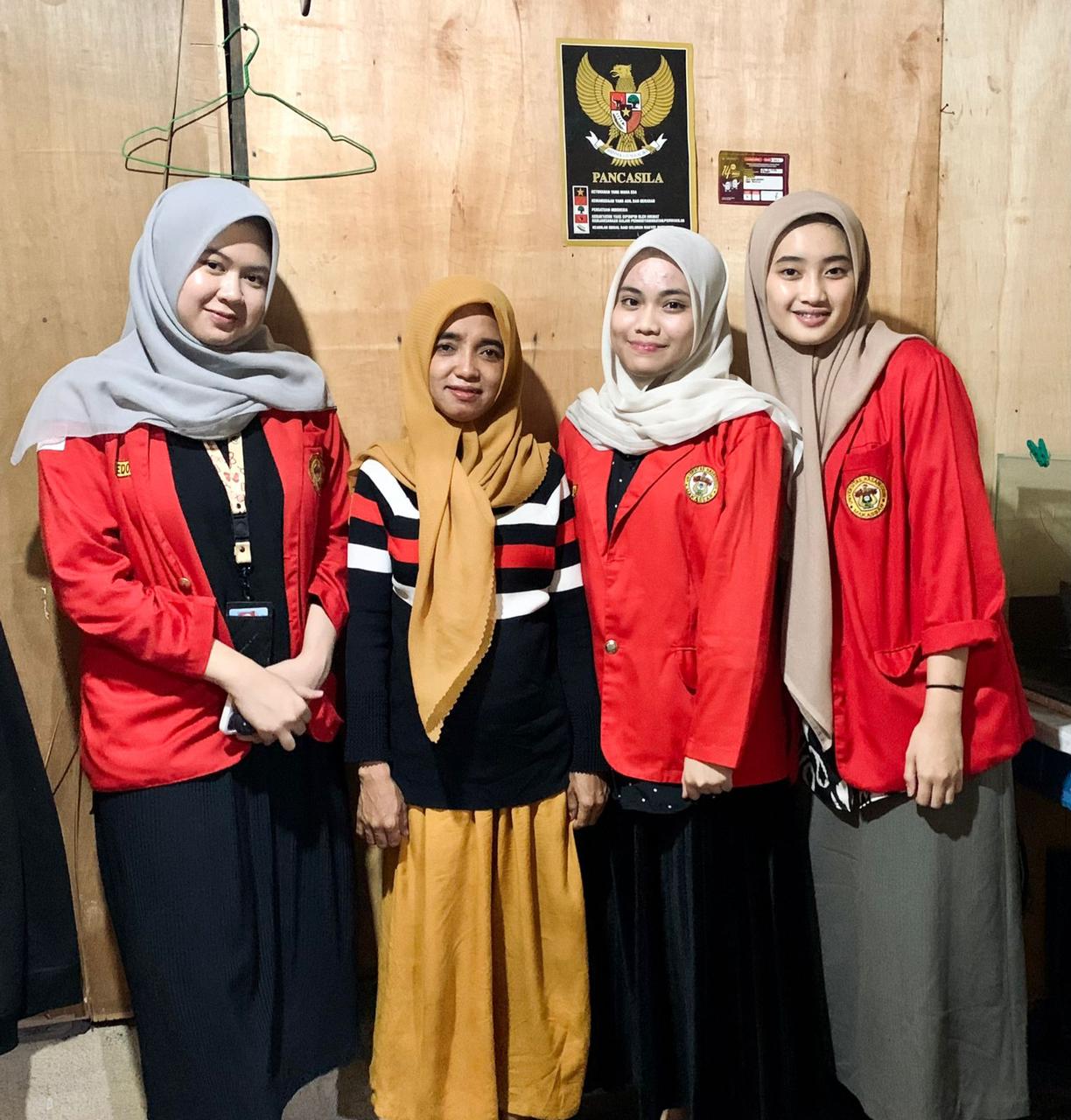 Kunjungan pertama bersama ibu Suci dan adek Alif