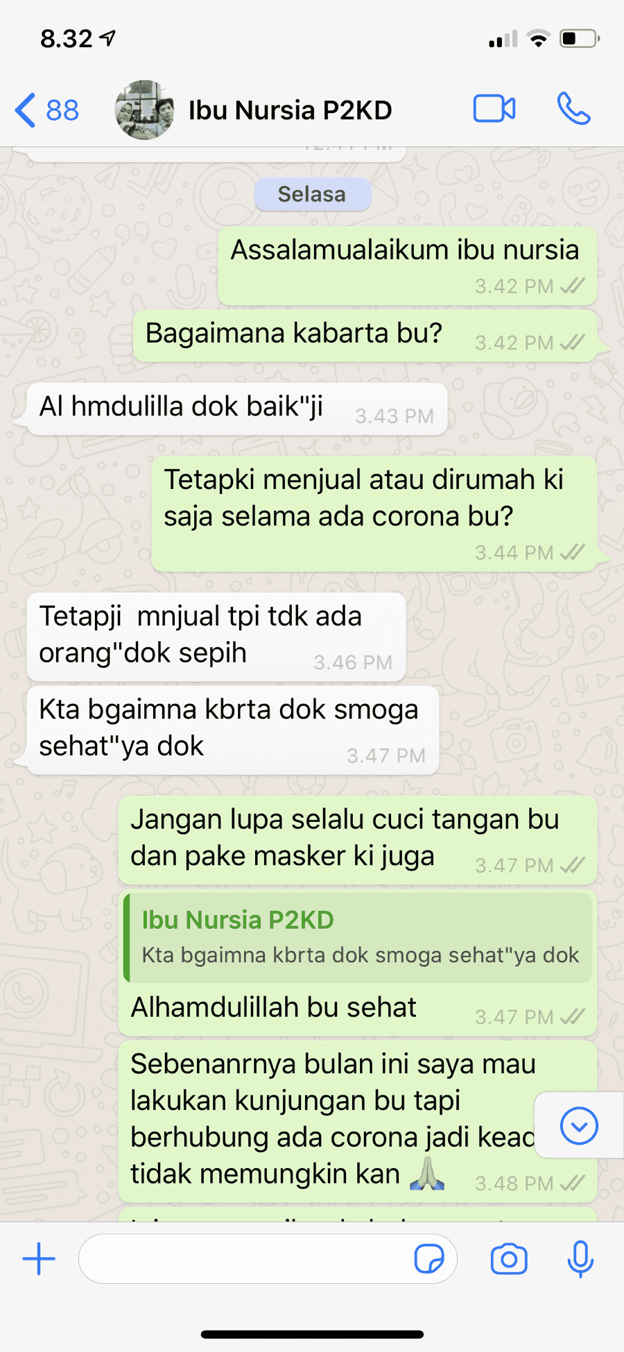 Menjalin komunikasi jarak jauh