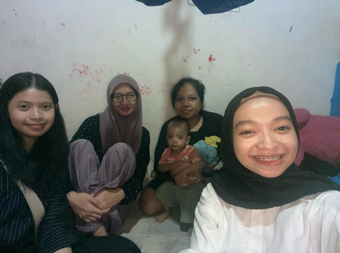 Kunjungan Keempat dengan Ibu Rasna dan Adek Mirsha (26 Februari 2025) oleh Kelompok 12