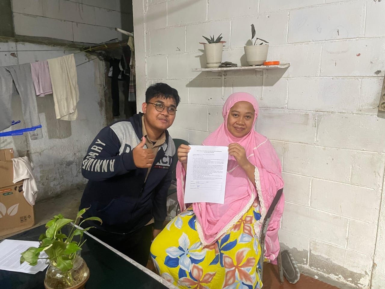 Kunjungan Pertama Program 1000 Hari Pertama Kehidupan - Perkenalan Program Kepada Ibu Dahlia Mursalim