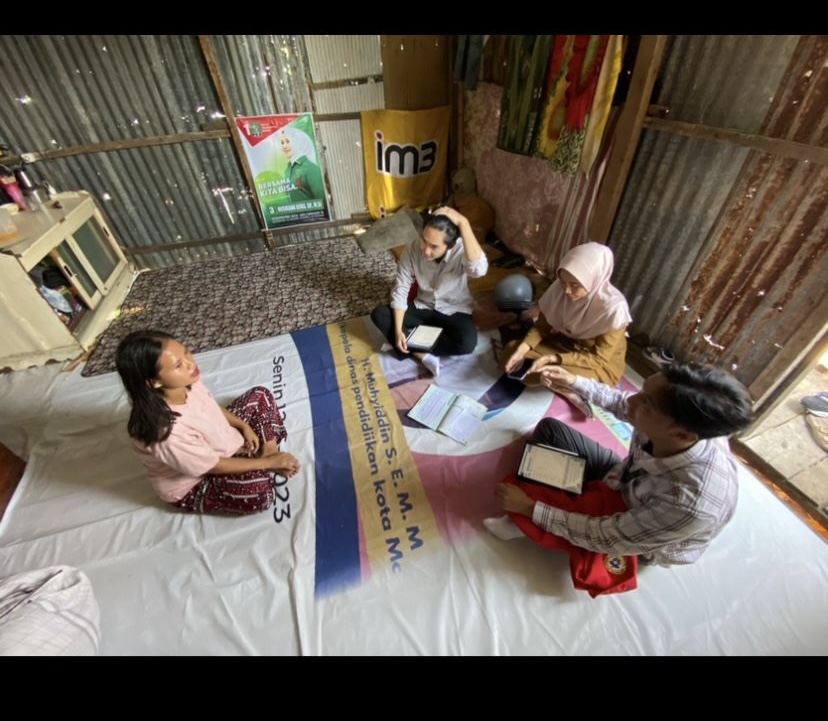 Kunjungan 1 dengan ibu Putri