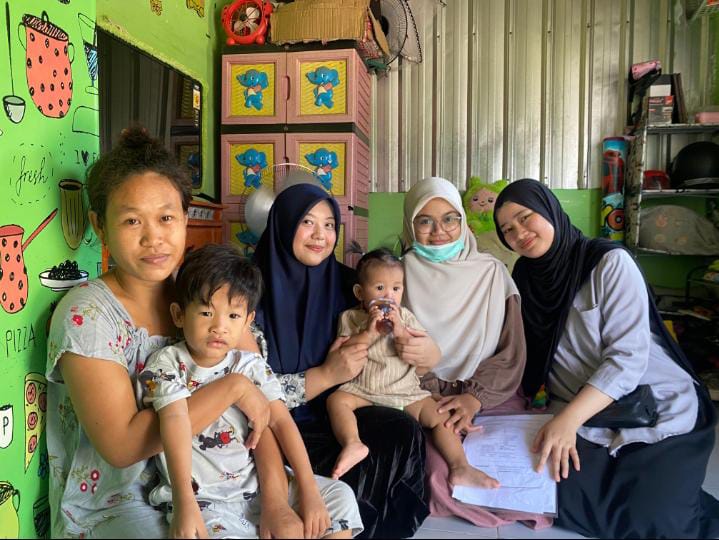 Kunjungan Ke-6 dengan Ibu Yulianti dan Adik Fany