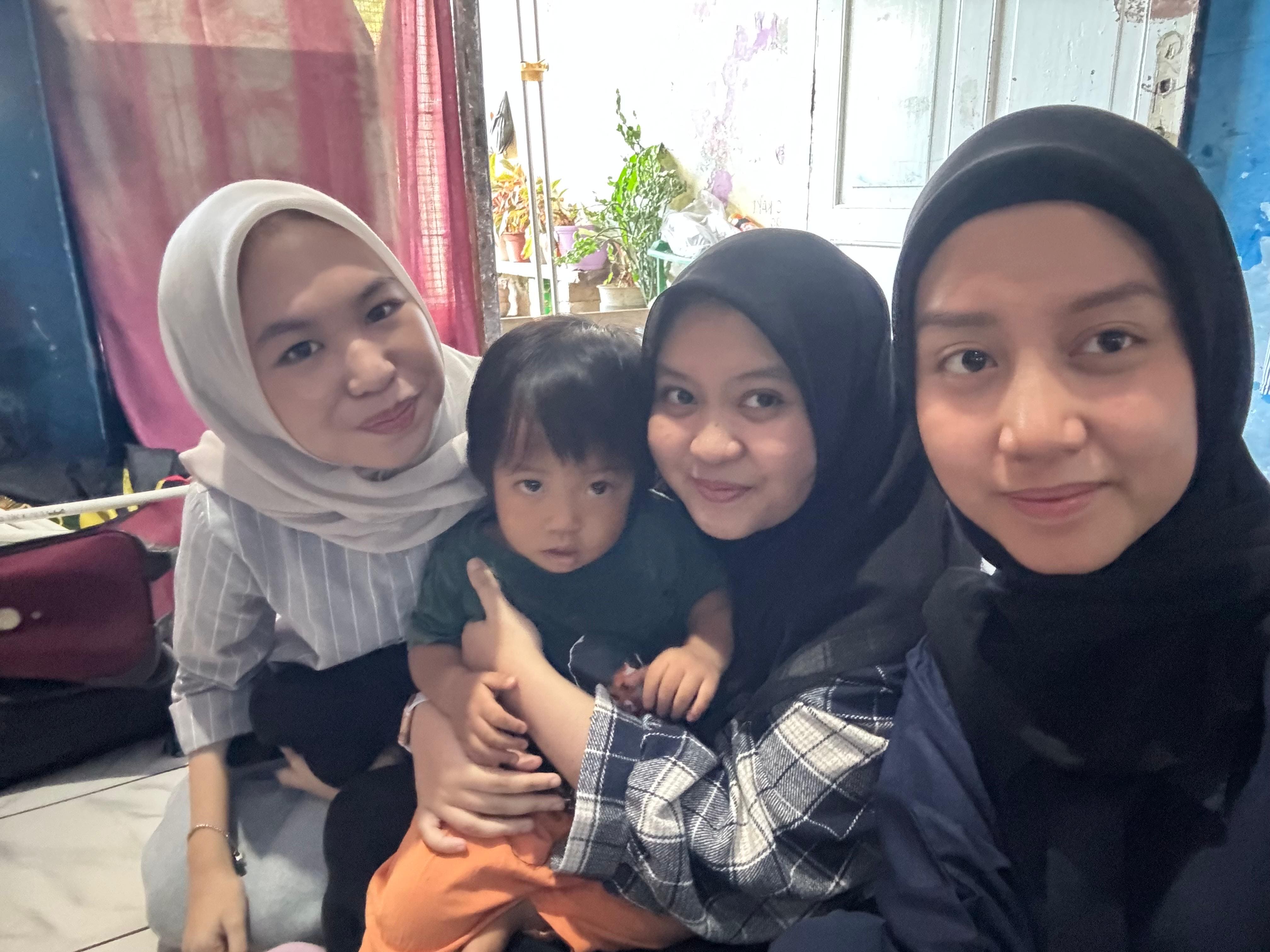 Kunjungan Ke-7 dengan Ibu Primasari dan Adek Dirza