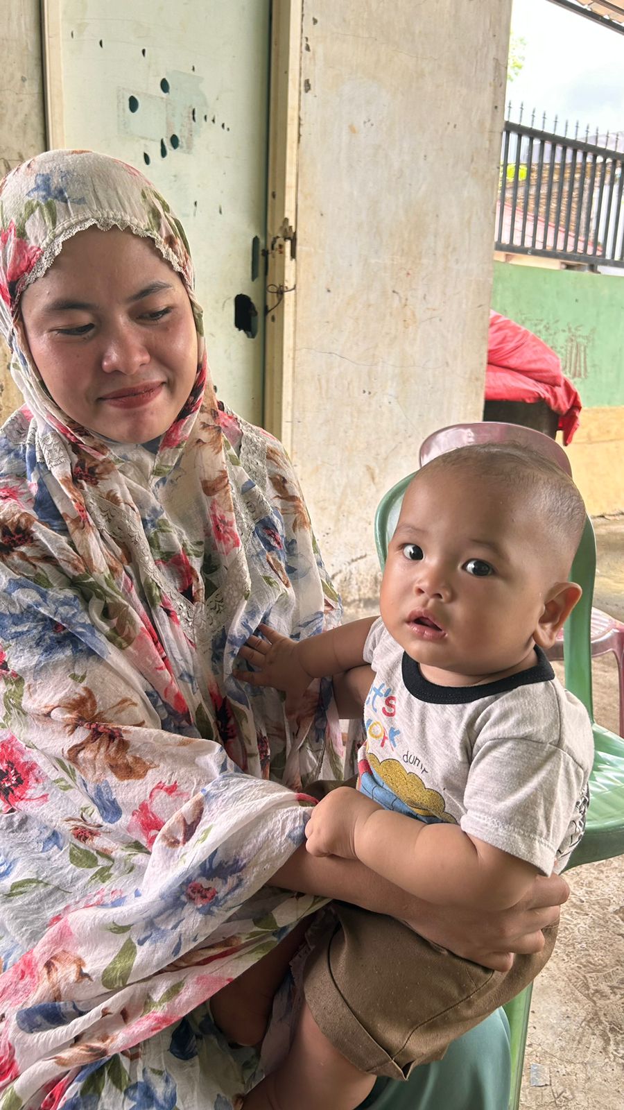 Kunjungan kedua P2KD III : pemantauan pertumbuhan dan perkembangan bayi, Ibu Damping dengan Ibu April Erna Dalam Program 1000 HPK