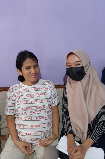 Hari Pertama Bertemu dengan Ibu Herlina