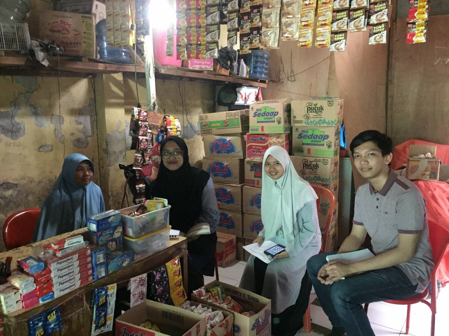 Kunjungan Pertama Ke Ibu Hj. Triyani