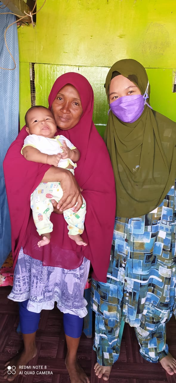 Kunjungan V "Pemantauan Tumbuh Kembang Adik Sapril"
