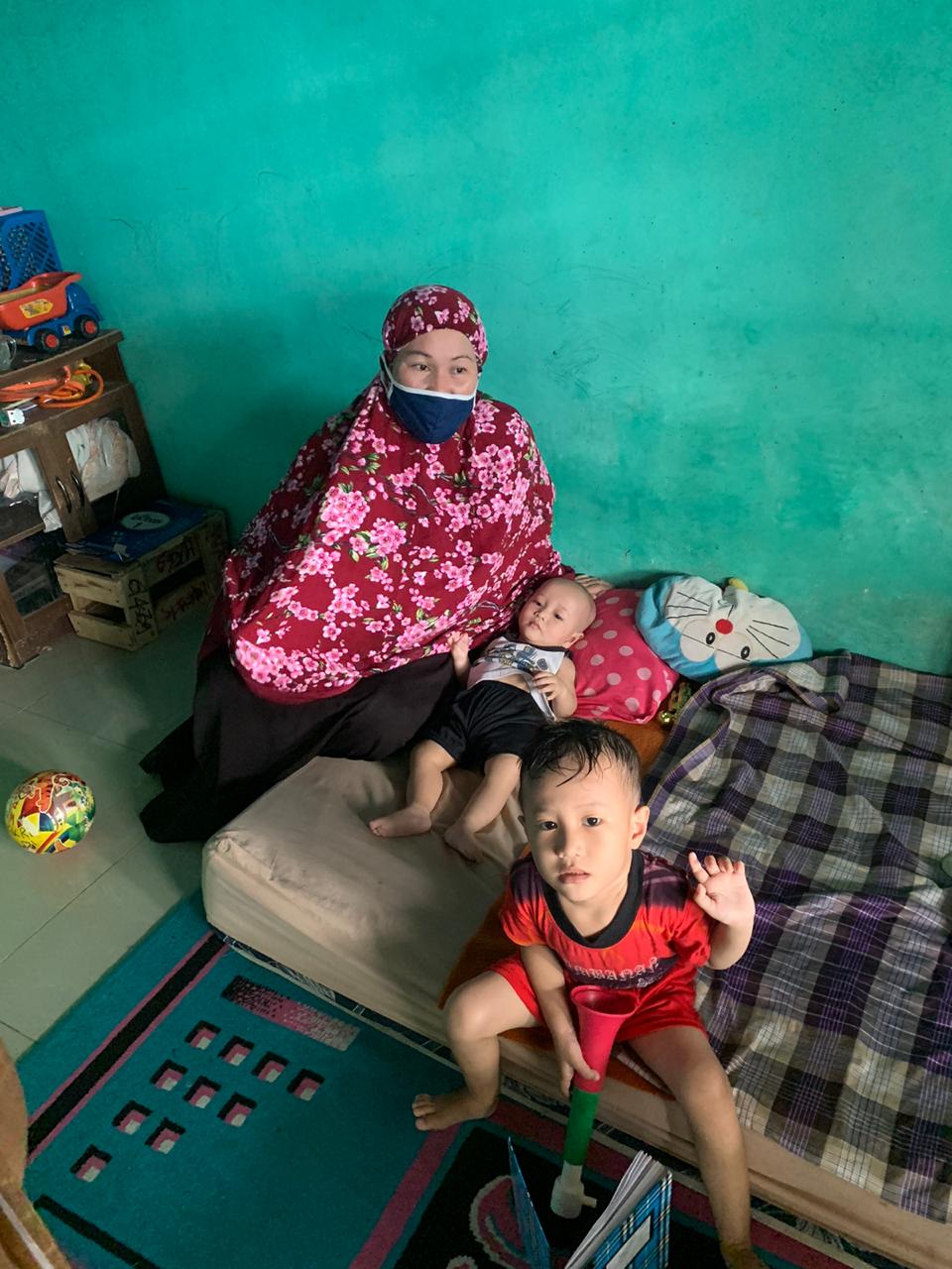 Bertemu dengan adik Zein