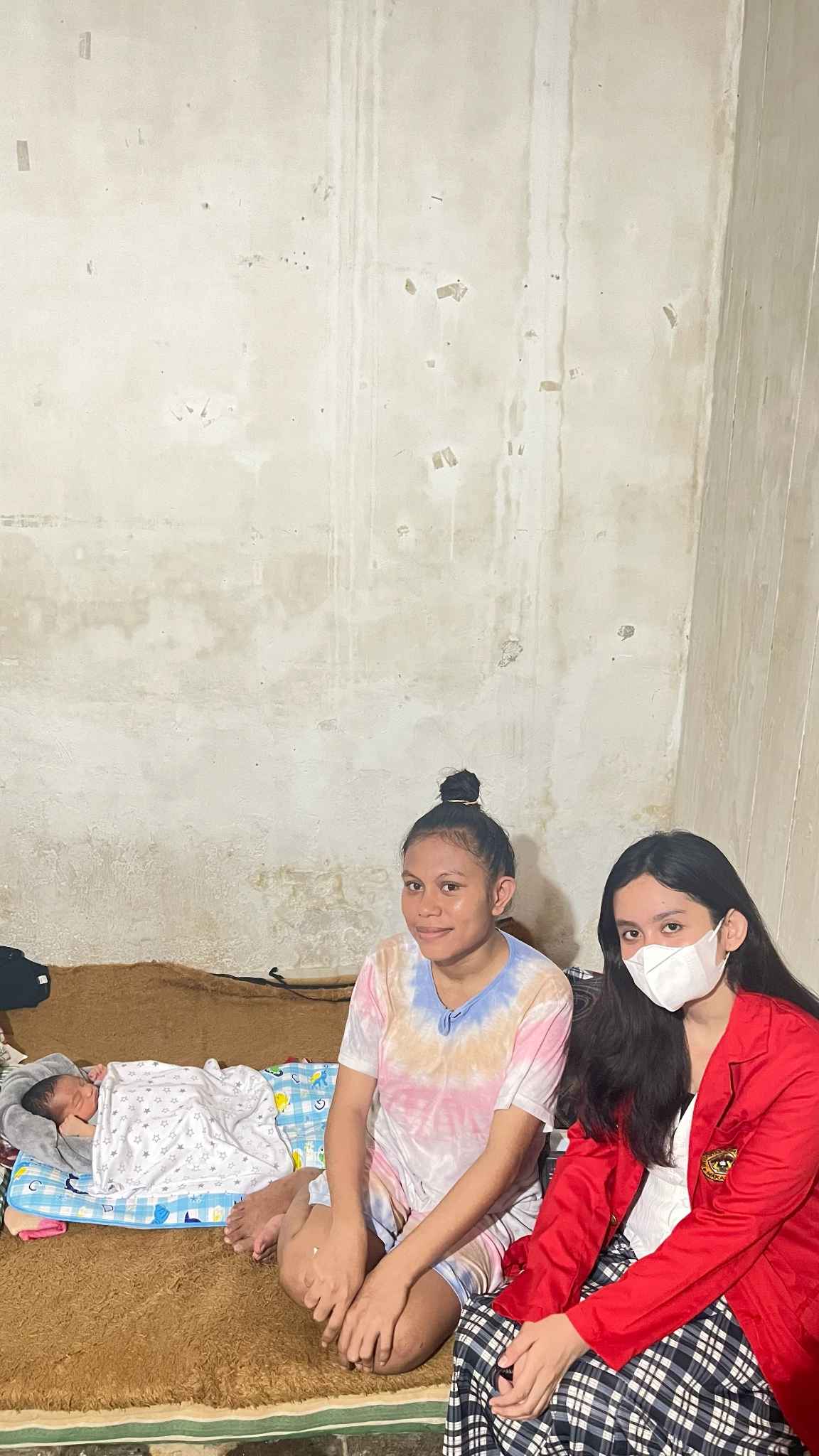 Kunjungan kedua mendatangi kediaman ibu Febri 