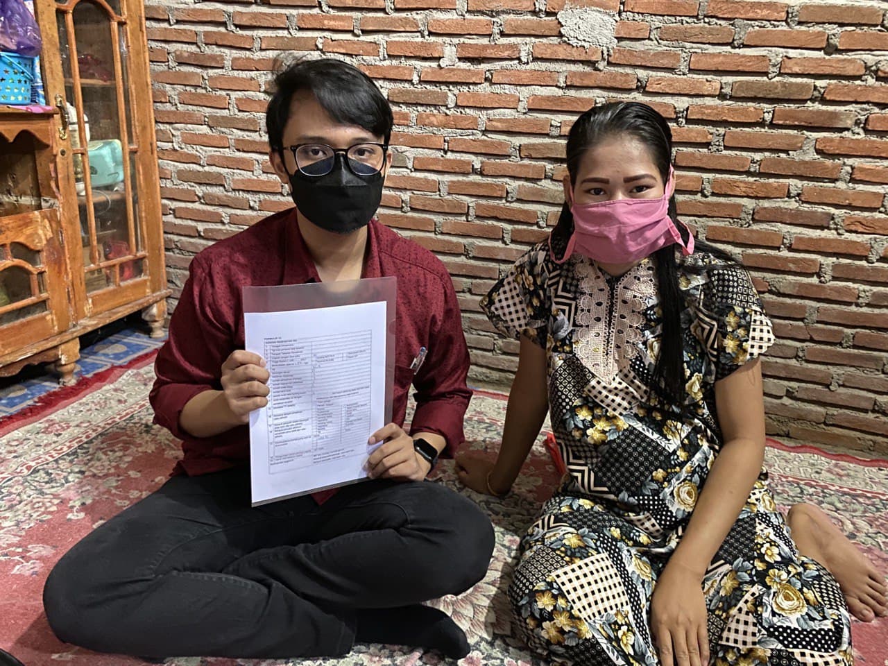 Kunjungan Pertama Ibu Fitriani