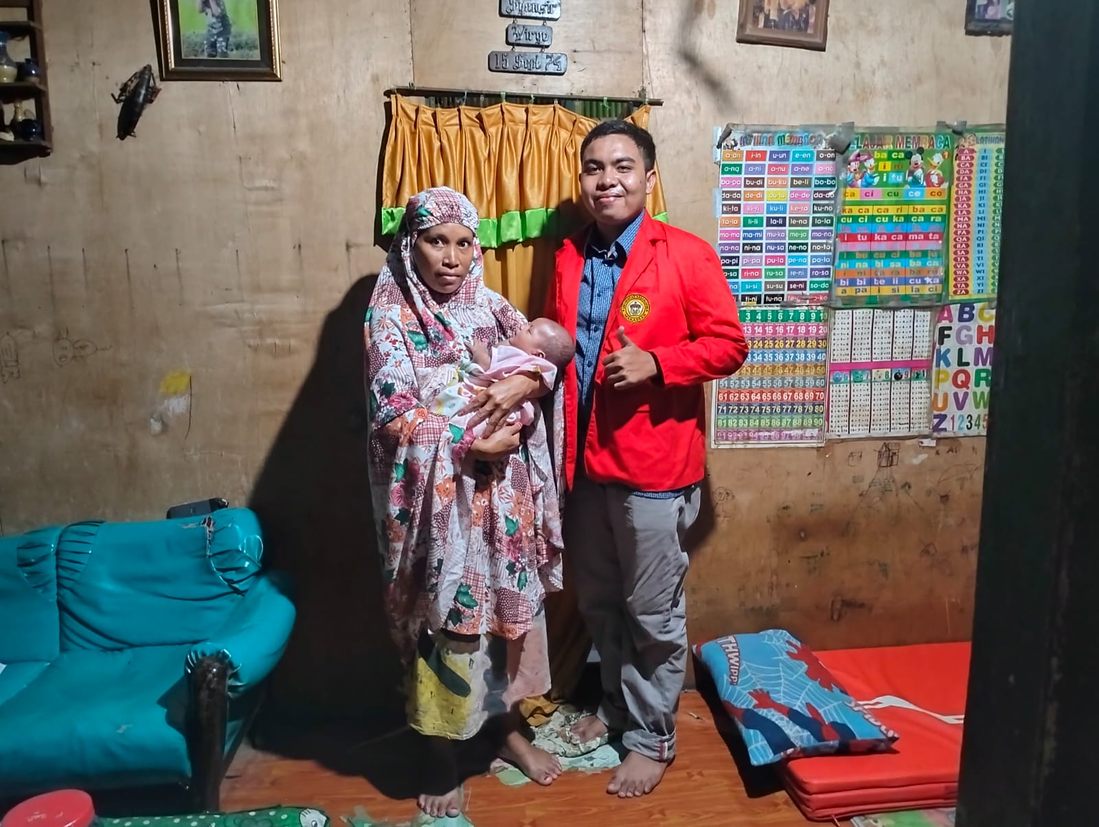 KUNJUNGAN PERTAMA KE IBU RAMLAH(1000 HARI KEHIDUPAN)