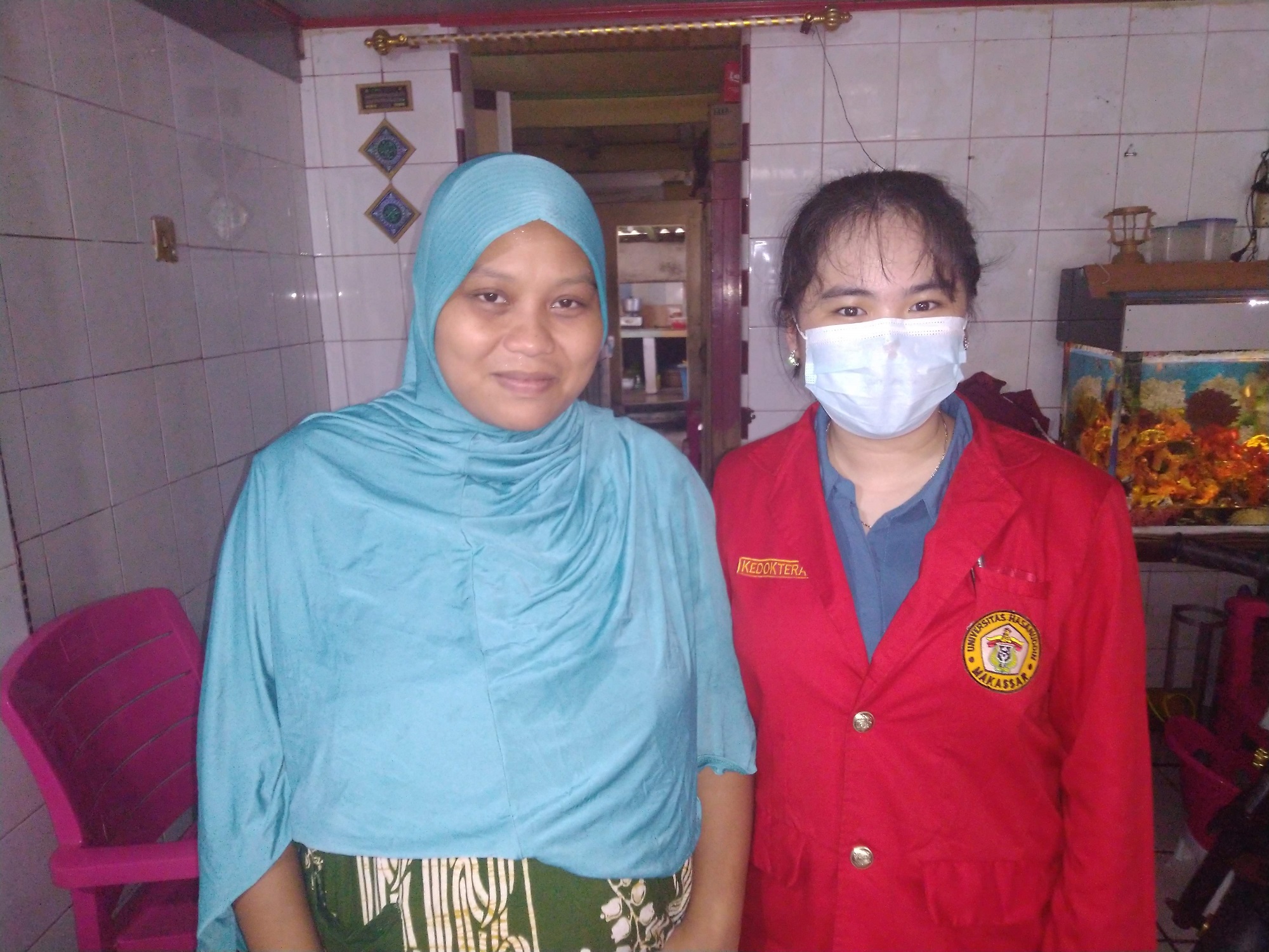 Kunjungan Pertama di rumah Ibu Eka