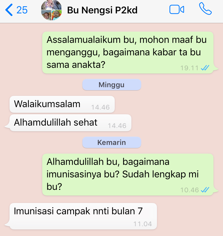 Kabar Adik Dilan bulan April...
