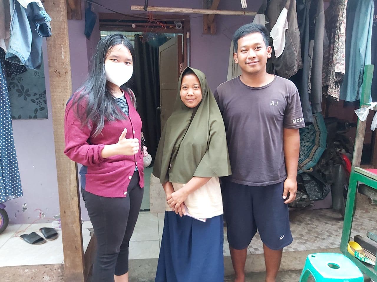 Kunjungan Pertama Bersama Ibu Hamil Diah dan Keluarga