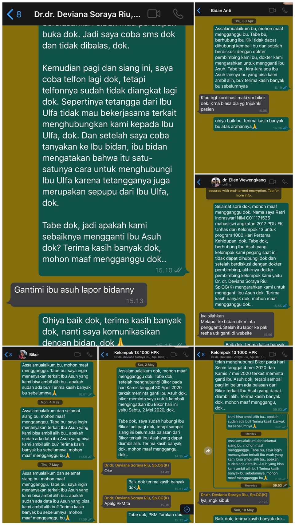 Dinamika untuk Bertemu Ibu Asuh (bagian 3)
