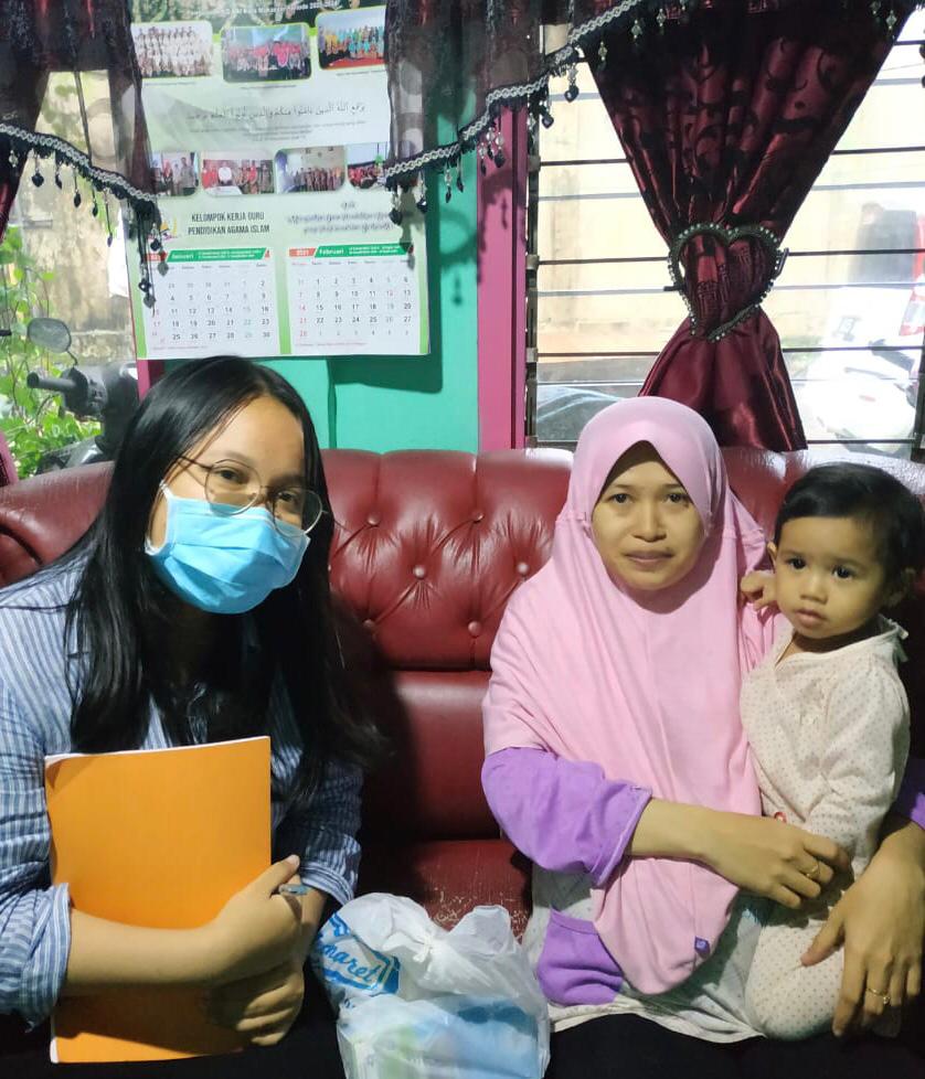 Kunjungan kedua bersama ibu Hijriyah Hasbi