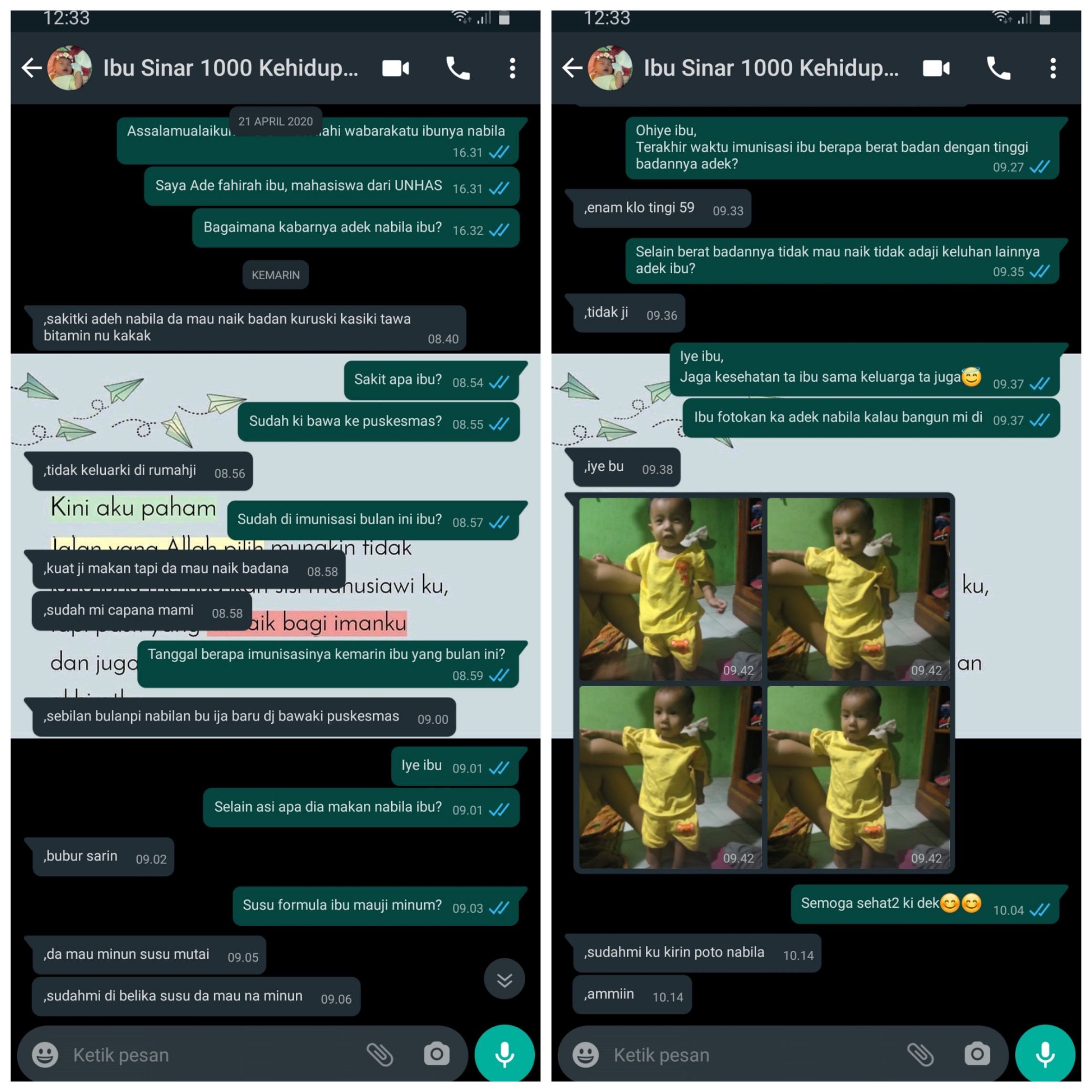 Kabar Anak via Whatsapp
