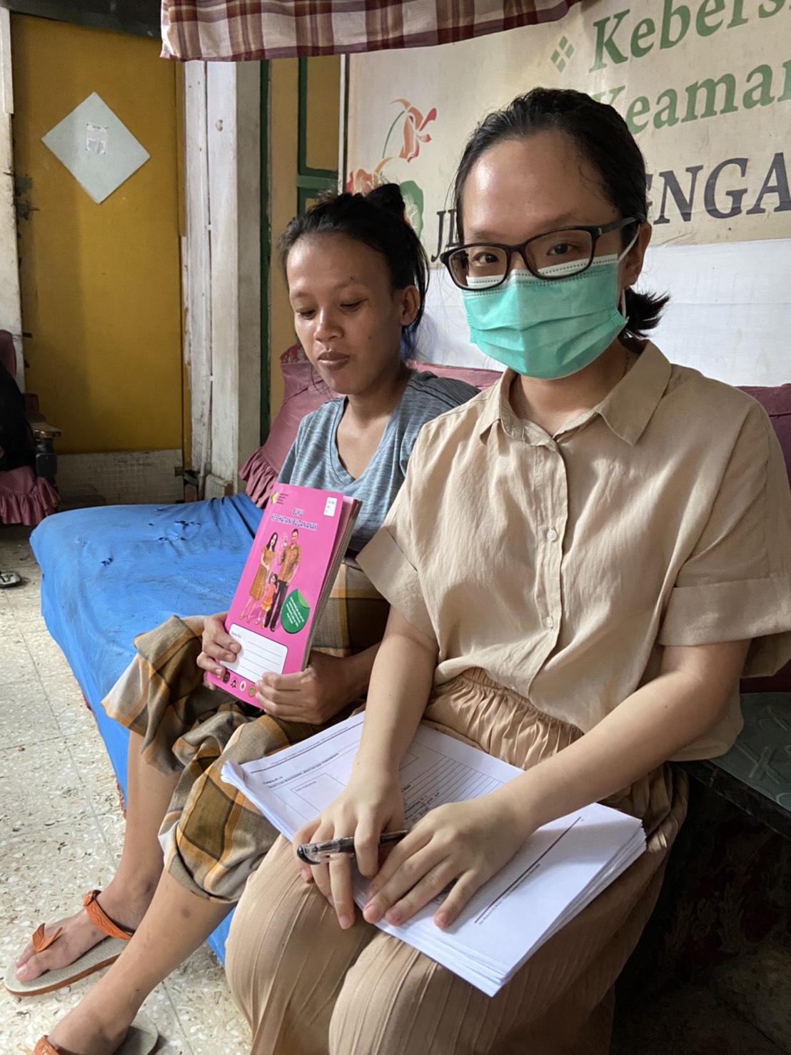 Kunjungan Pertama Program 1000 Hari Kehidupan Dengan Ibu Hartati