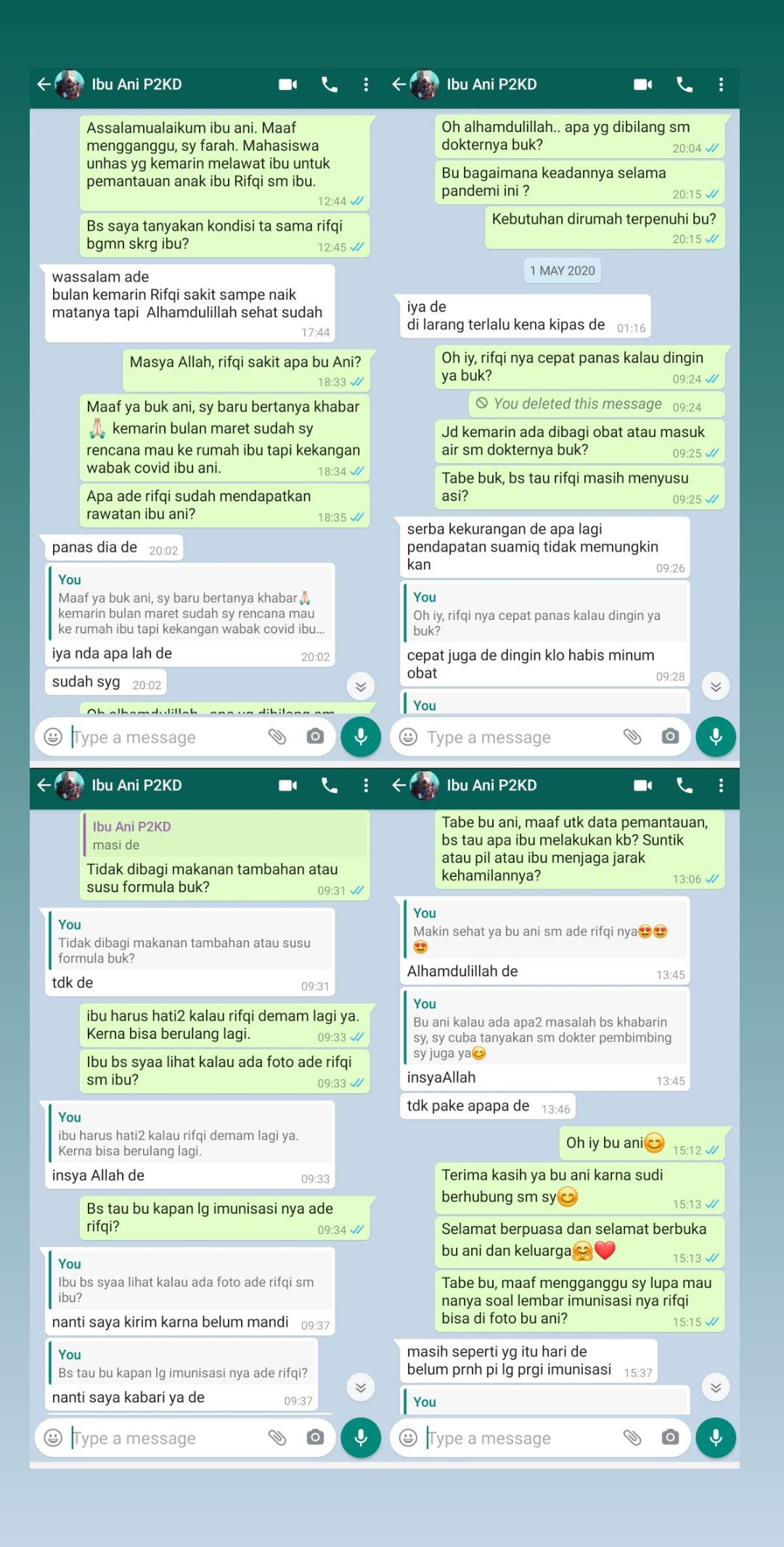 Kabar Terbaru Adik Rifqi