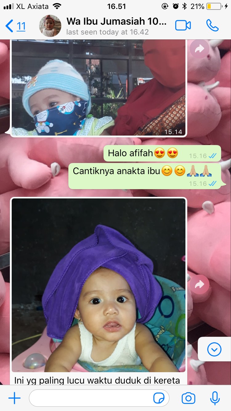 Si Bayi Cantik Afifah Qanita
