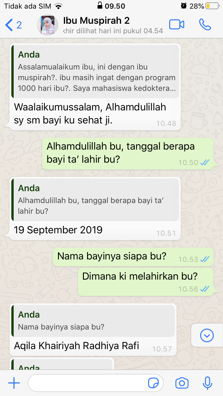 Percakapan dengan Ibu Muspirah di Masa Pandemi