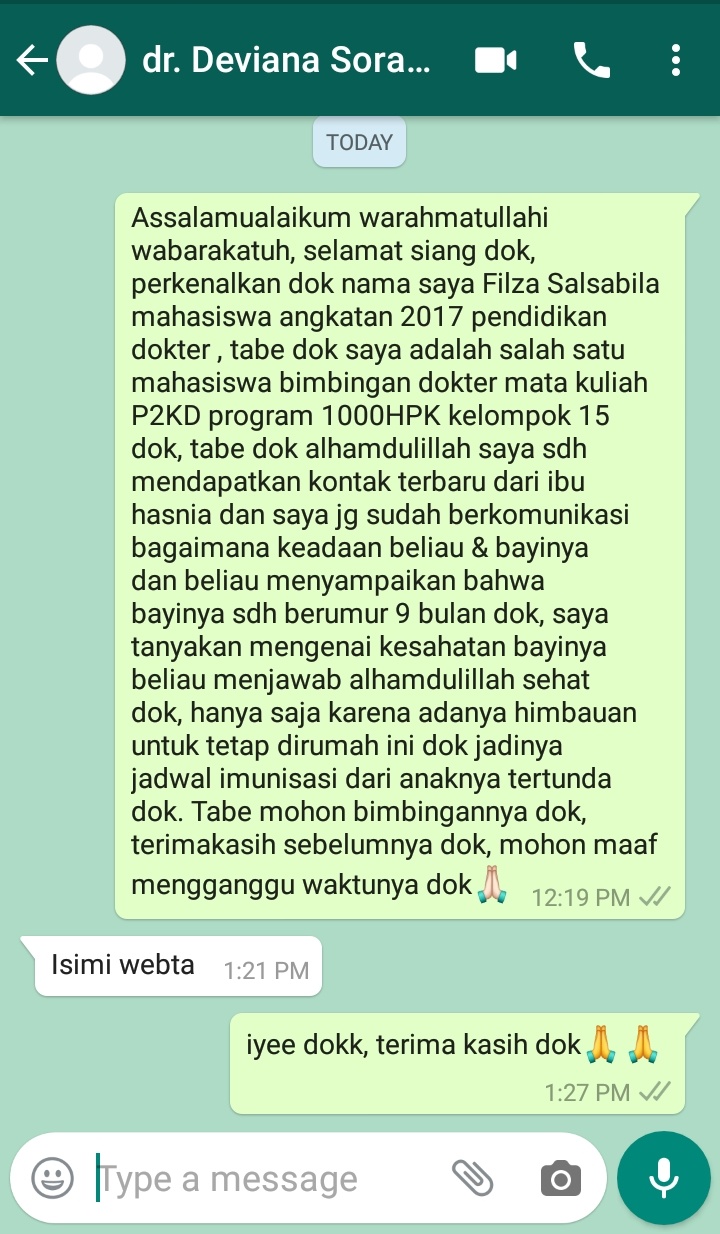 Konsultasi dengan Pembimbing (2)