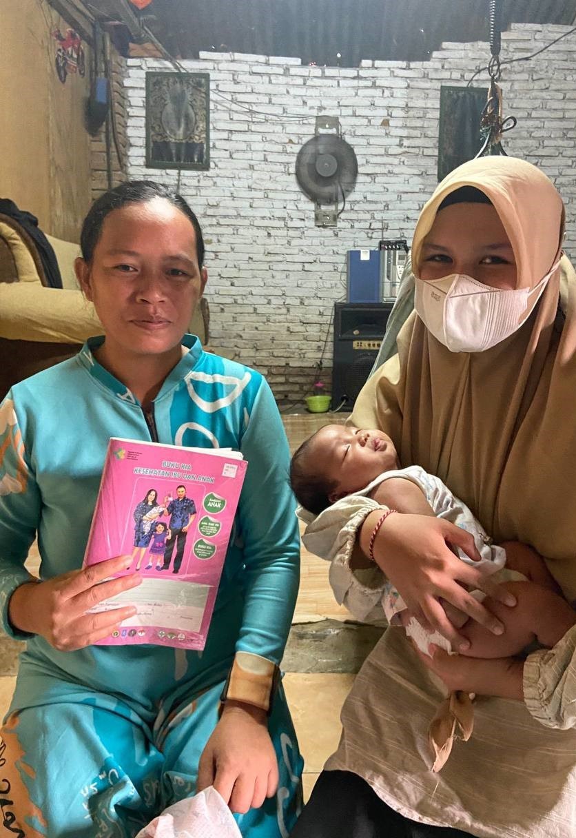 Kunjungan Ketiga Melihat Perkembangan Adik Syifa