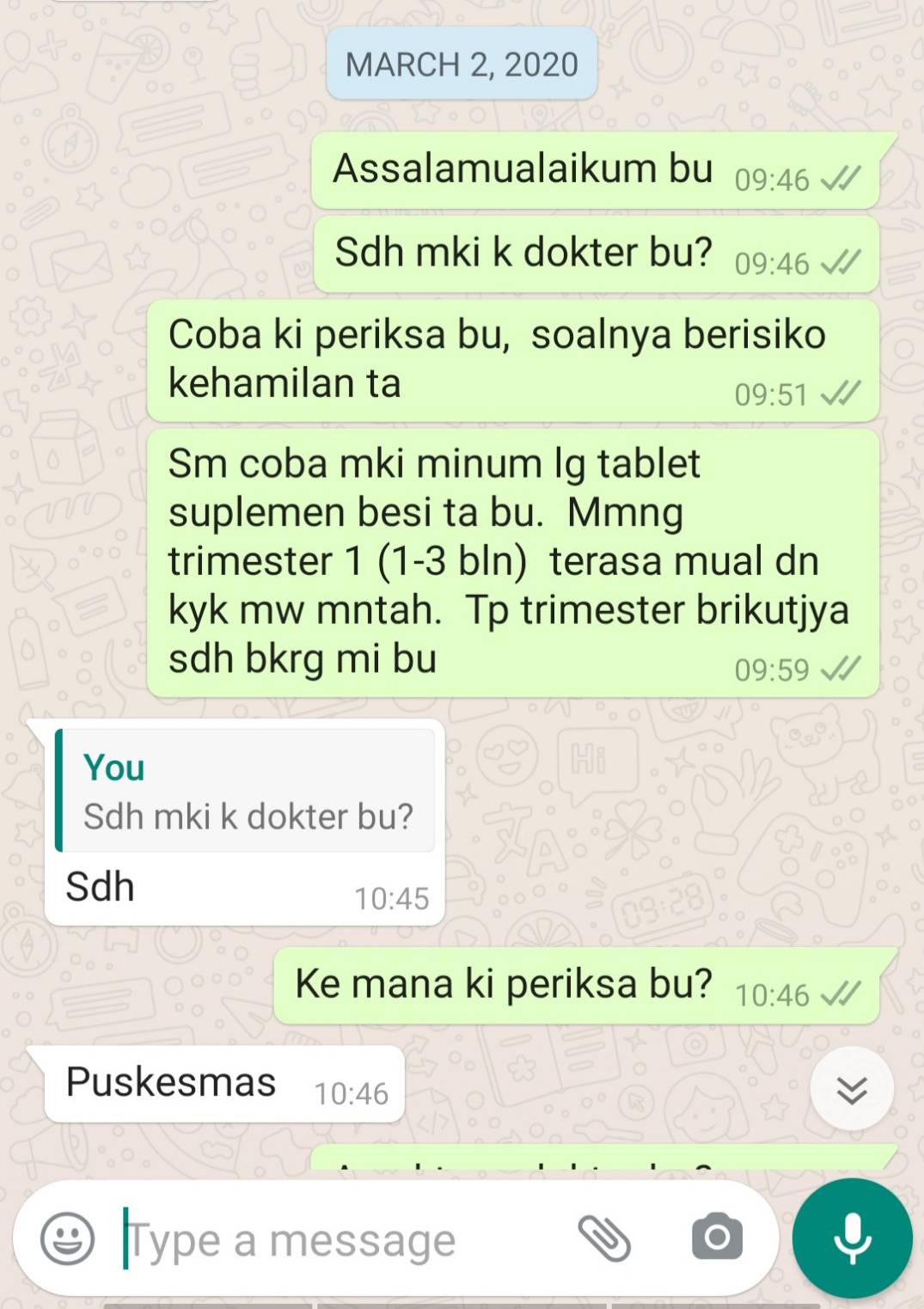 Pemantauan Ibu Hamil lewat WA(2)